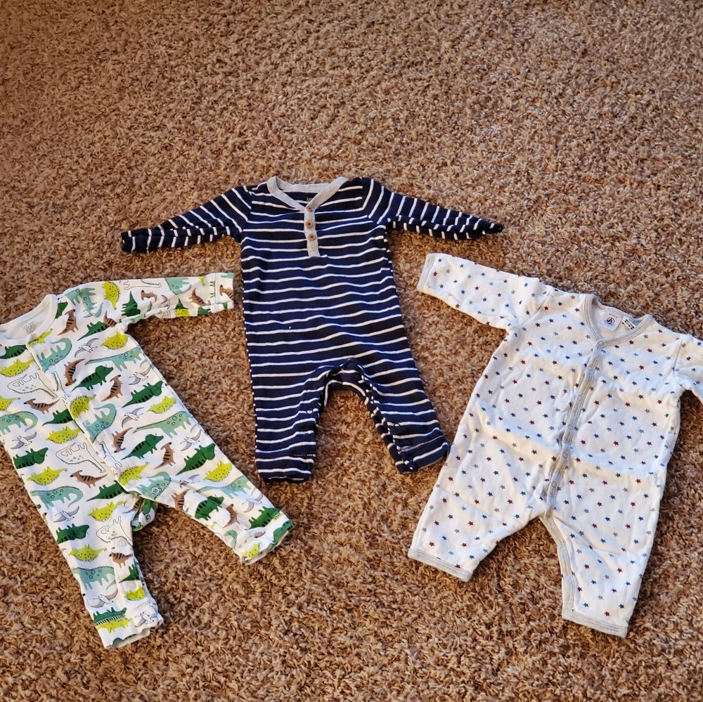 6 month rompers